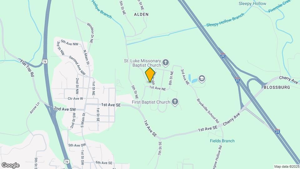 540 1st Ave NE Map and Location Details