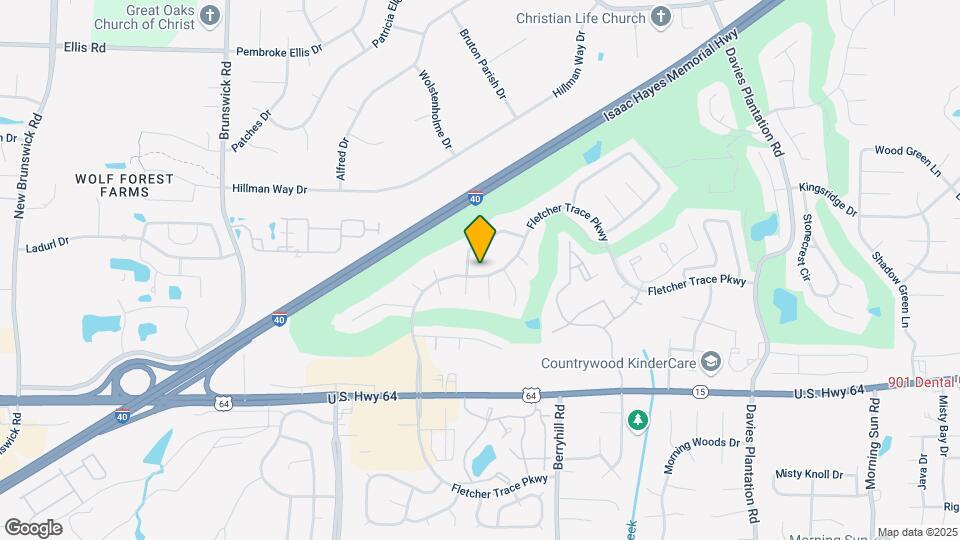 9154 Fletcher Trace Pkwy Map and Location Details