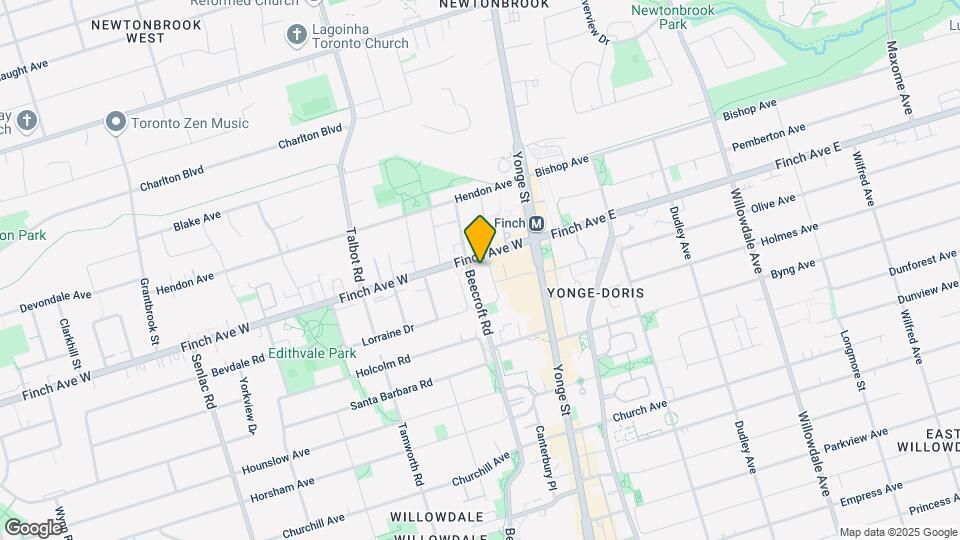 509-509 Beecroft Rd Map and Location Details