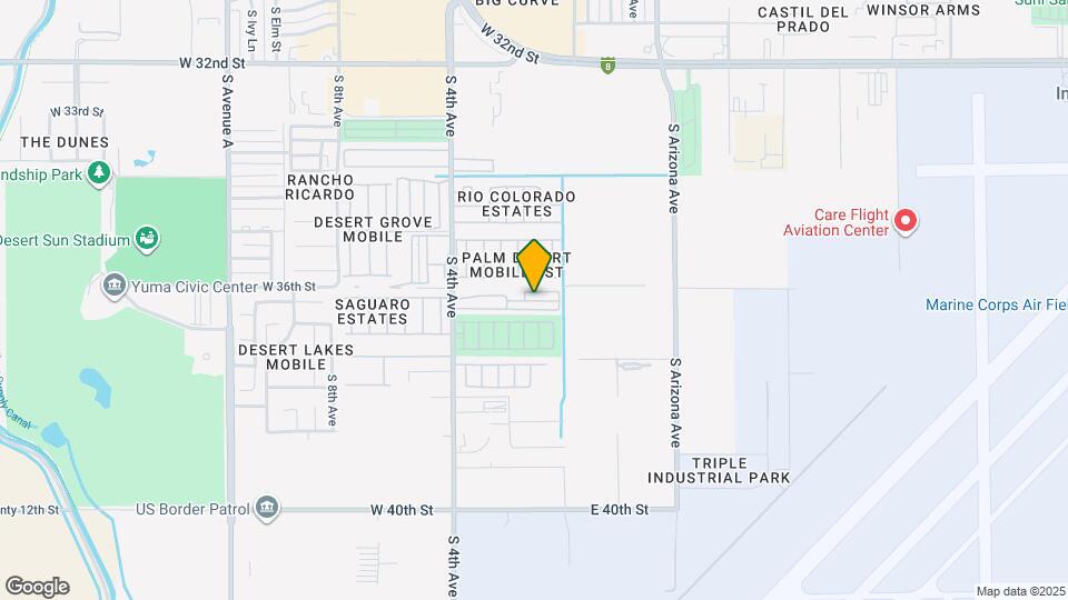 3601 S 4th Ave Map and Location Details