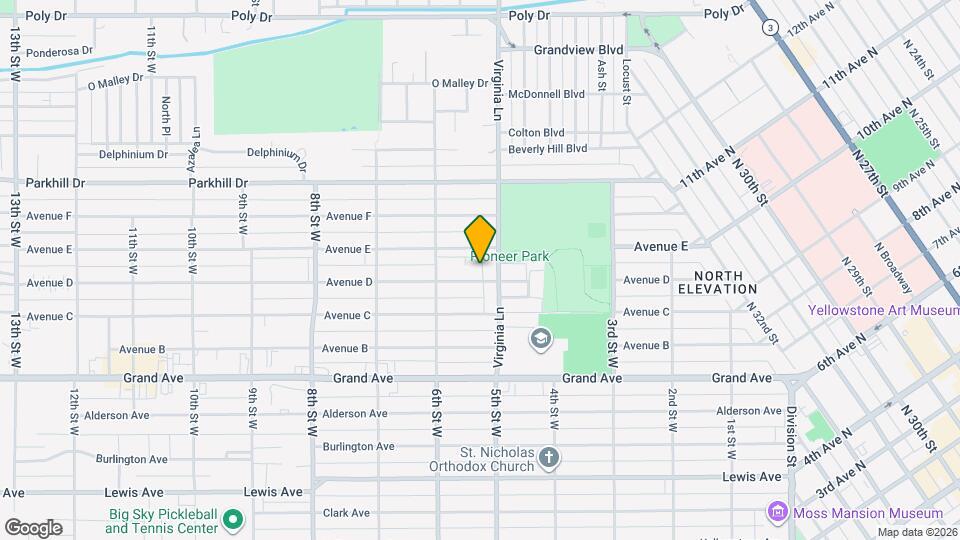 513 Avenue D Map and Location Details