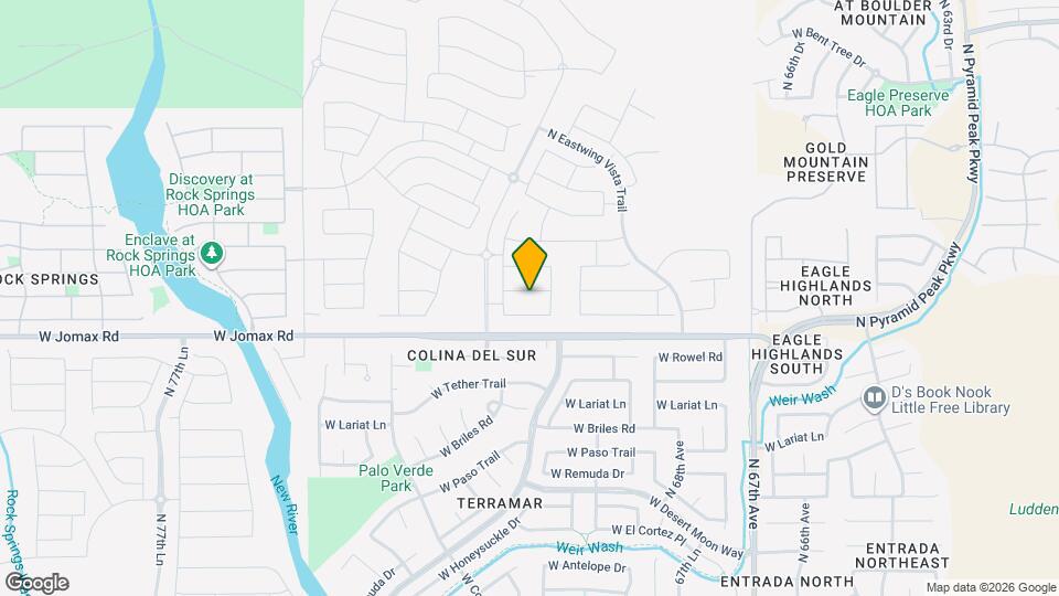 7091 W Jasmine Trail Map and Location Details