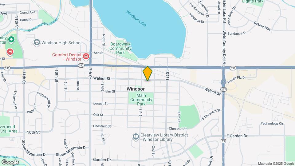 221 Walnut St Map and Location Details