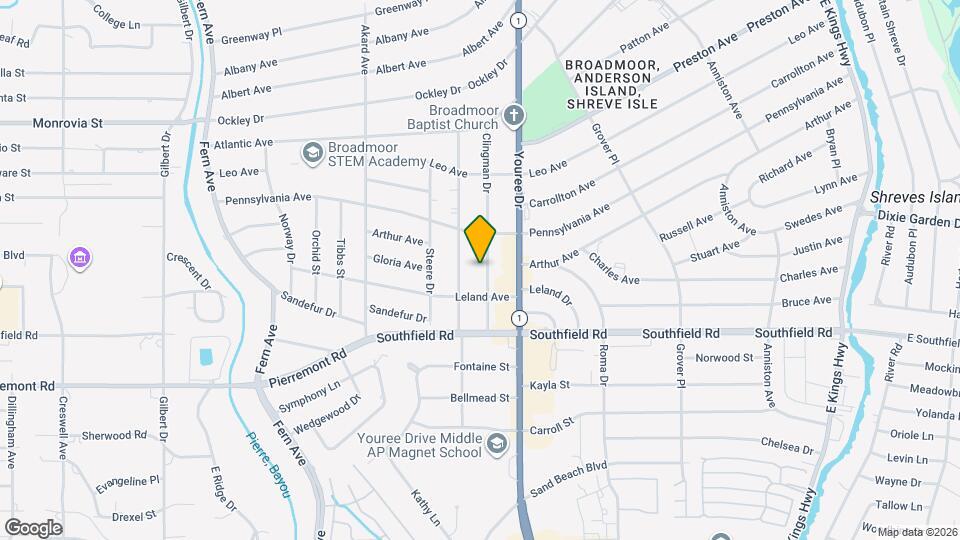 4440 Clingman Dr Map and Location Details