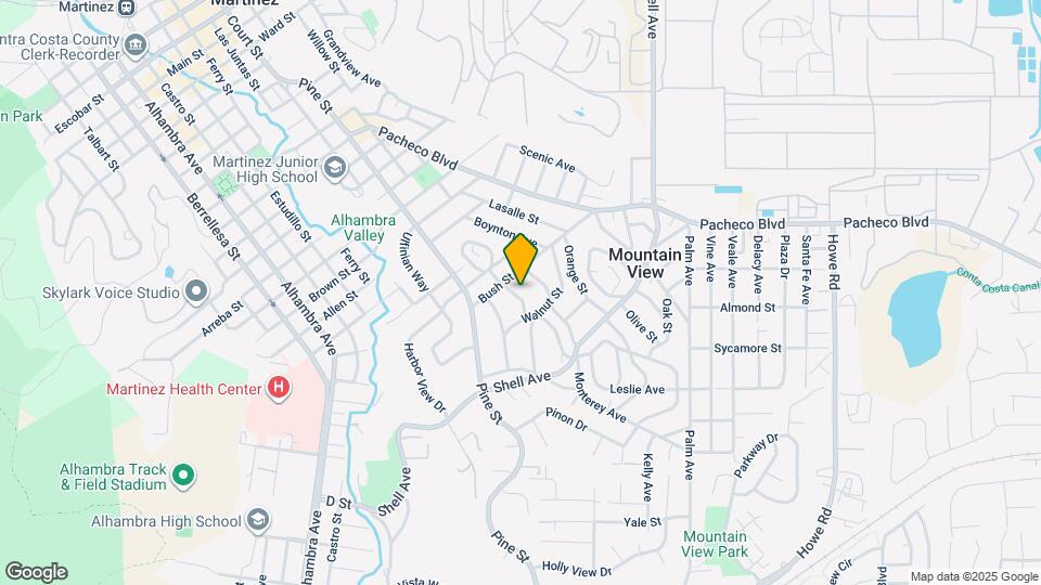 2131 Pomona Ave Map and Location Details