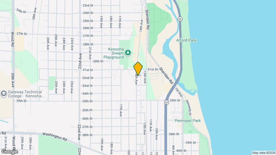 3129 14th Ave Map and Location Details