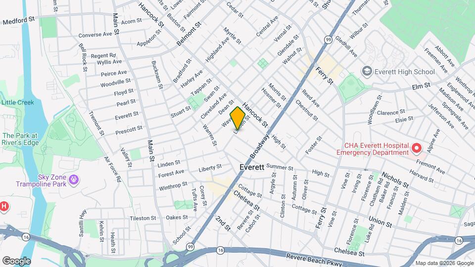 47 Pleasant St Map and Location Details