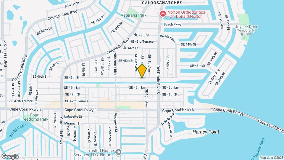 1412 SE 46th St Map and Location Details