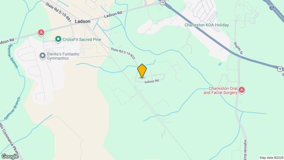 3550 Galaxy Rd Map and Location Details