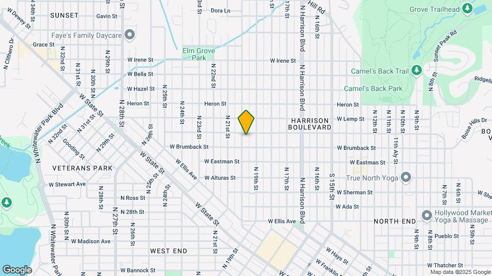 1214-1216 N 20th St Map and Location Details