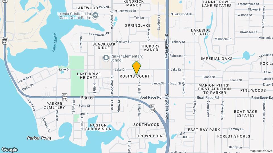 5206 Robins Ct Map and Location Details