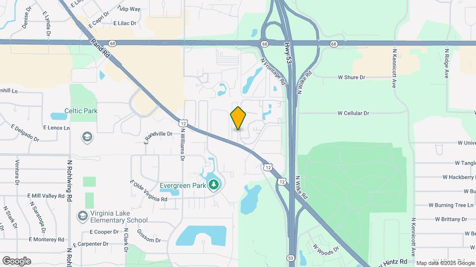 1324 N Geneva Dr, Unit 3B Map and Location Details