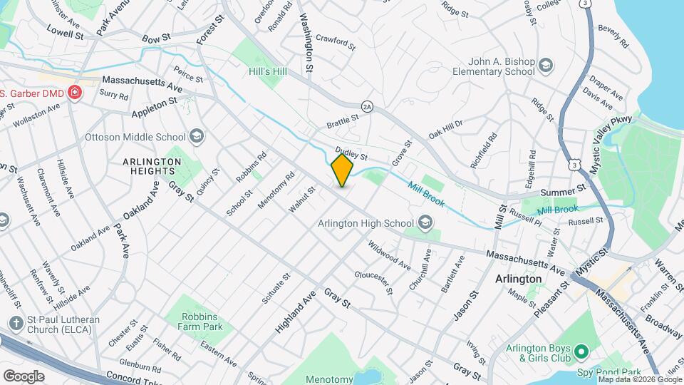 969 Massachusetts Ave Map and Location Details