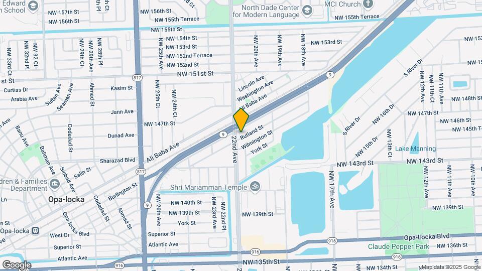 2181 Rutland St Map and Location Details