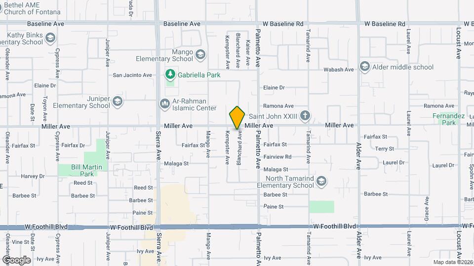 7726 Blanchard Ave Mapa y Detalles de la Ubicación