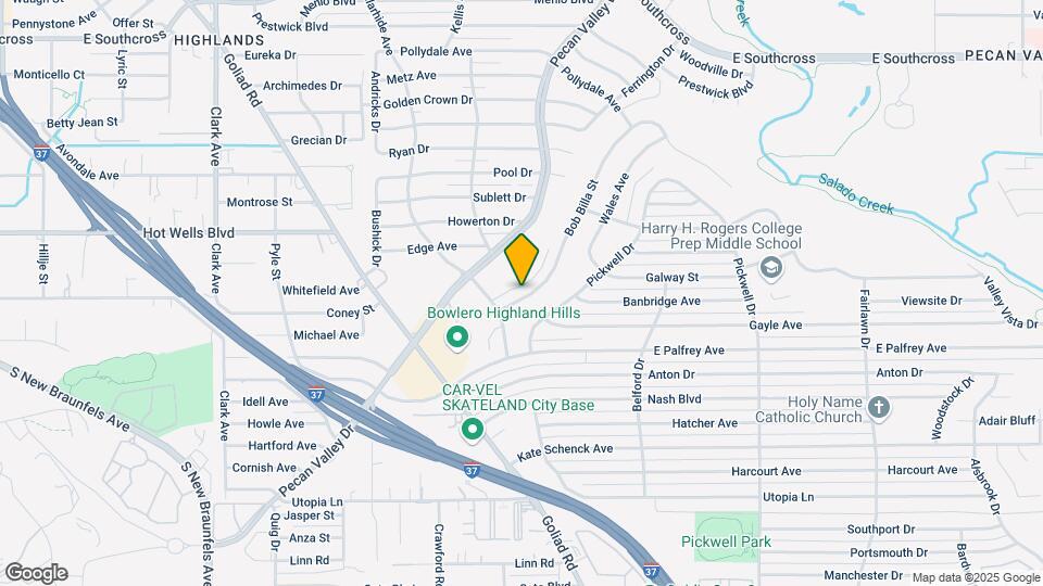 3219 Bob Billa St Map and Location Details
