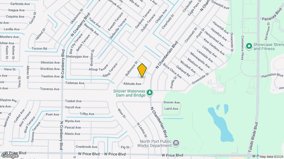 2241 Burlington St Map and Location Details