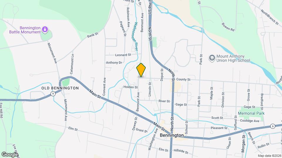 103 County St, Unit 1 Map and Location Details