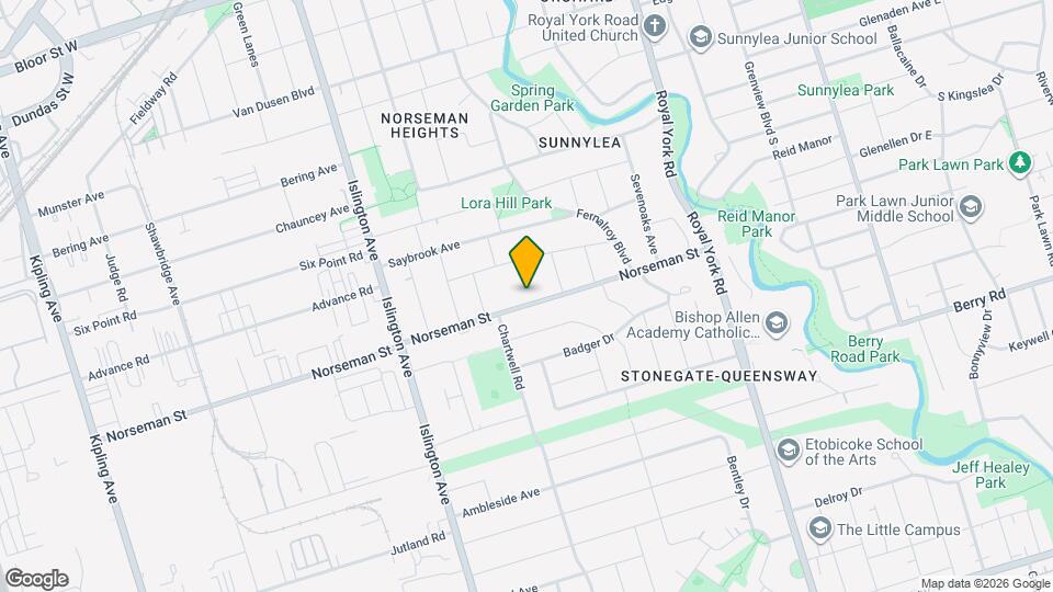 74 Norseman St Map and Location Details