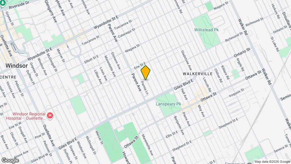 1115 Langlois Ave Map and Location Details