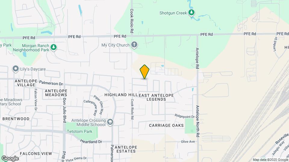 5532 Redwood Burl Way Map and Location Details