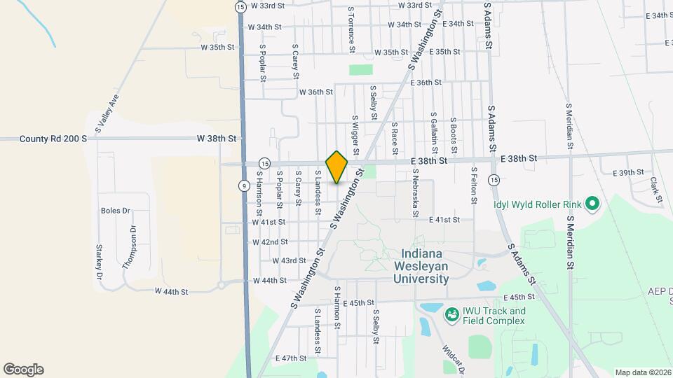 3910 S Harmon St, Unit 3910 1/2 Mapa y Detalles de la Ubicación