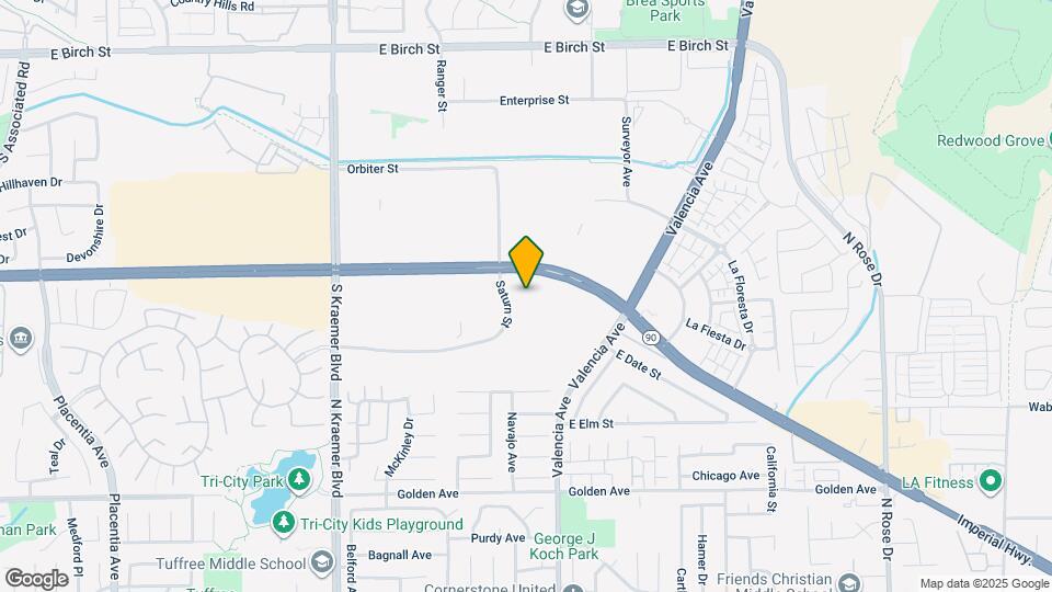 3050 E Imperial Hwy Map and Location Details