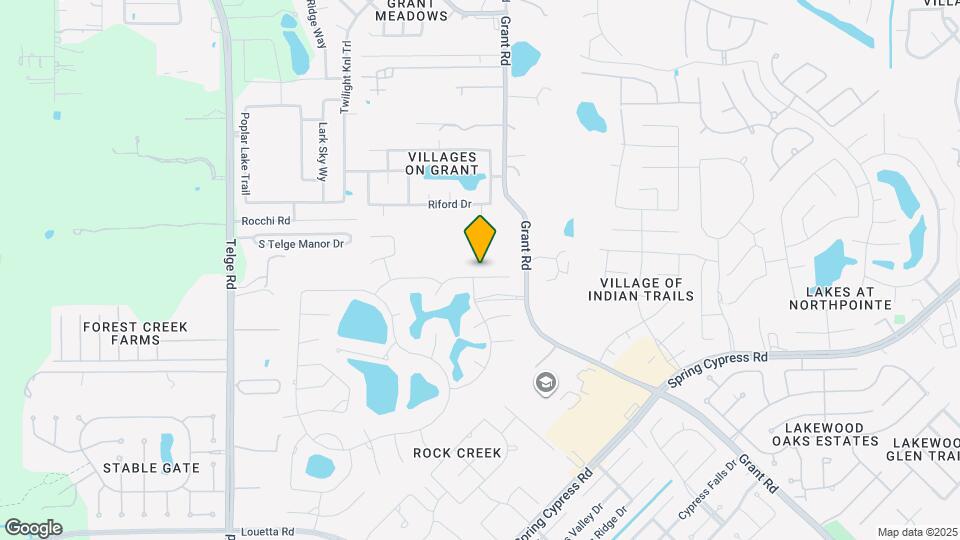 15222 Hilltop View Dr Map and Location Details