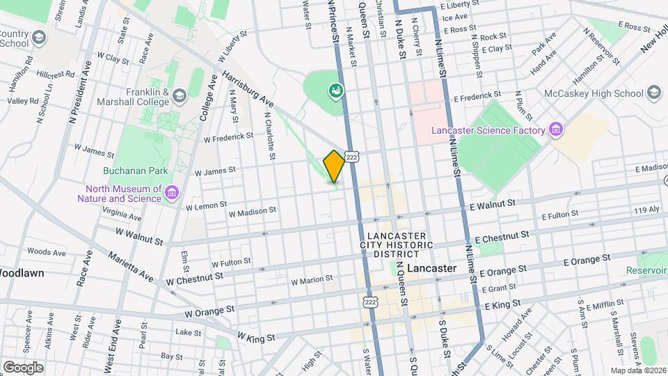 217 W Lemon St, Unit 1 Mapa y Detalles de la Ubicación