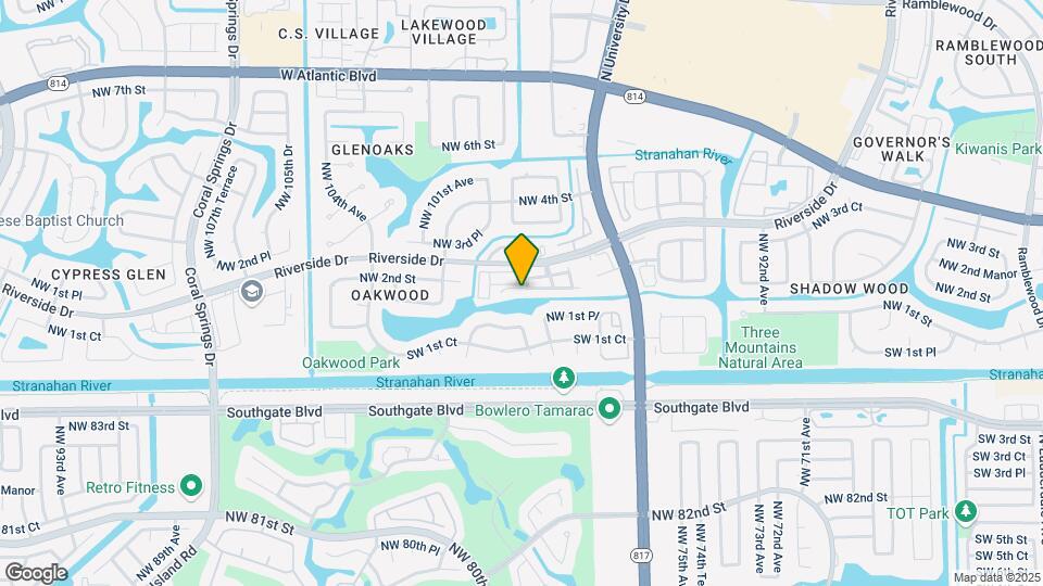 9806 NW 1st Manor Mapa y Detalles de la Ubicación