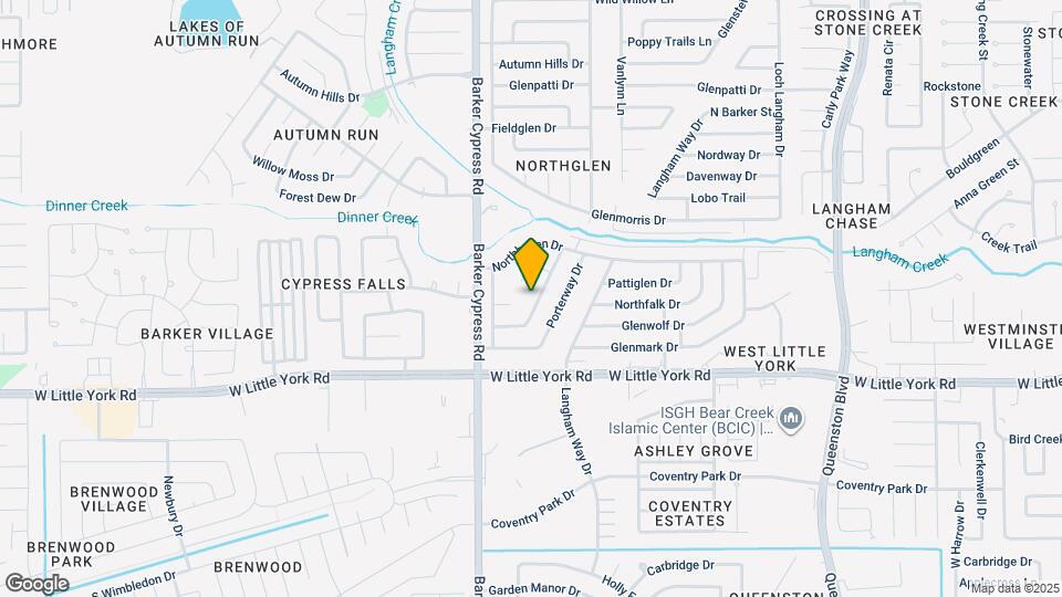 6319 Glenhagen Dr Map and Location Details