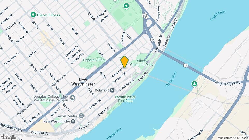 215 Carnarvon St Map and Location Details