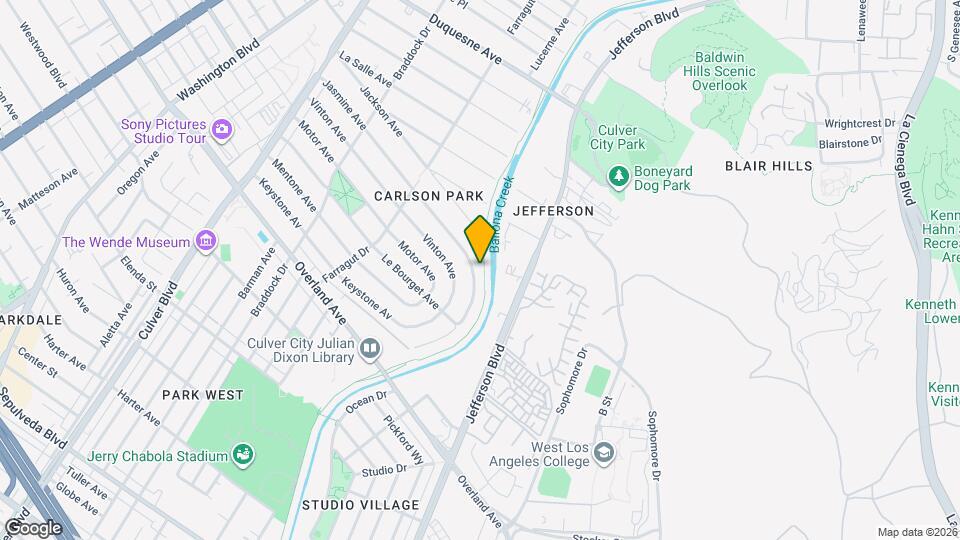 4430 Jasmine Ave Map and Location Details