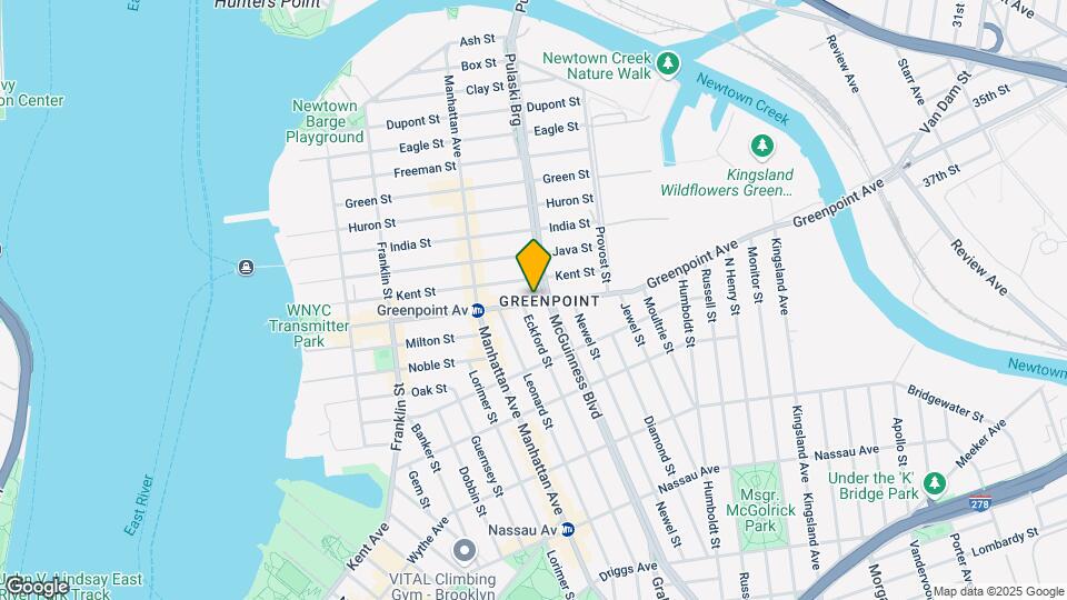 187 Greenpoint Ave Map and Location Details