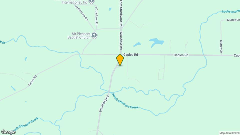 1819 Winnfield Rd Mapa y Detalles de la Ubicación