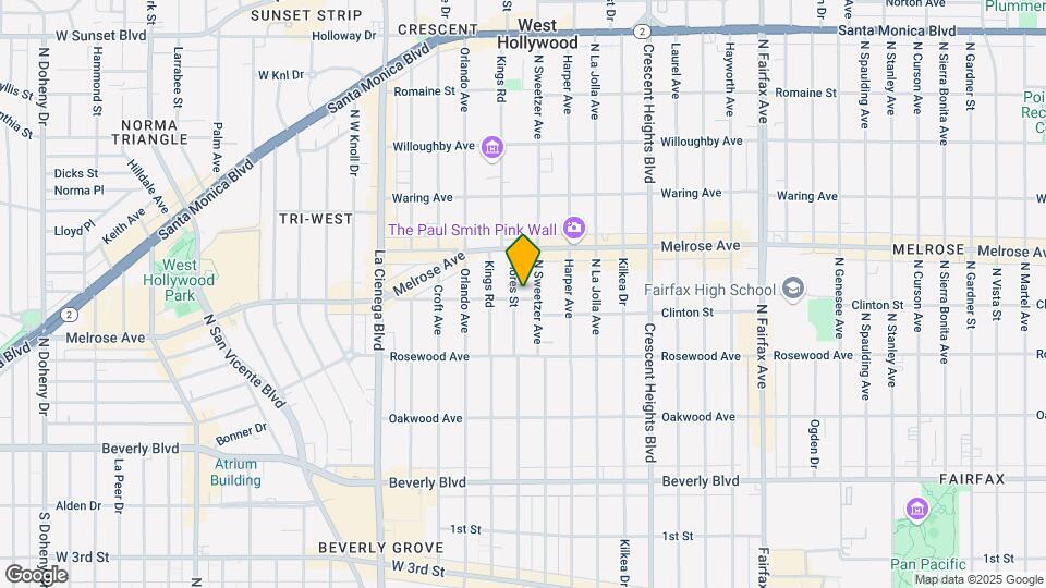 8315 Clinton Ave Map and Location Details