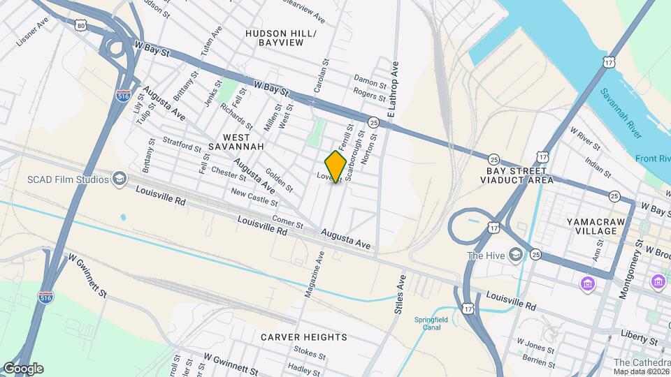 206 Ferrill St Map and Location Details