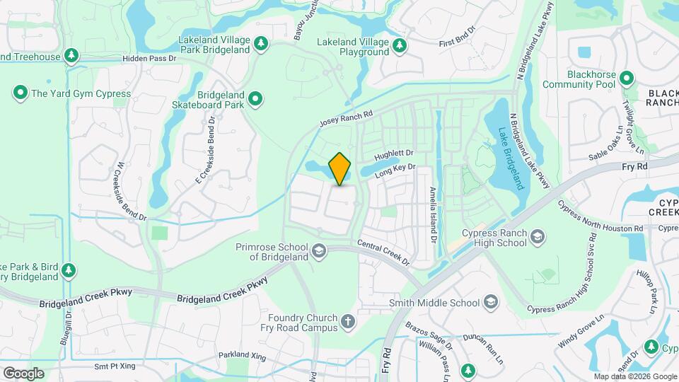 18619 Navarro Branch Dr Map and Location Details