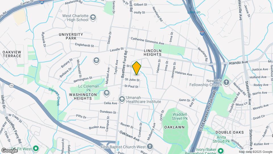 2008 St John St Map and Location Details