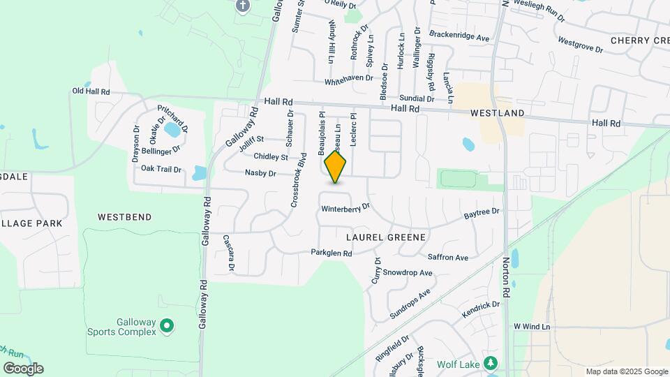 6010 Almina Dr Map and Location Details