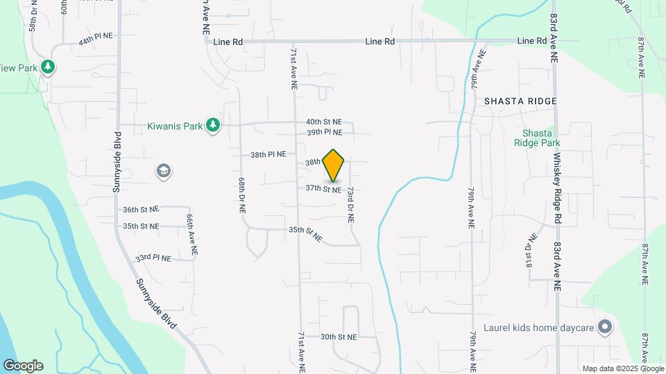 3704 73rd Ave NE Map and Location Details