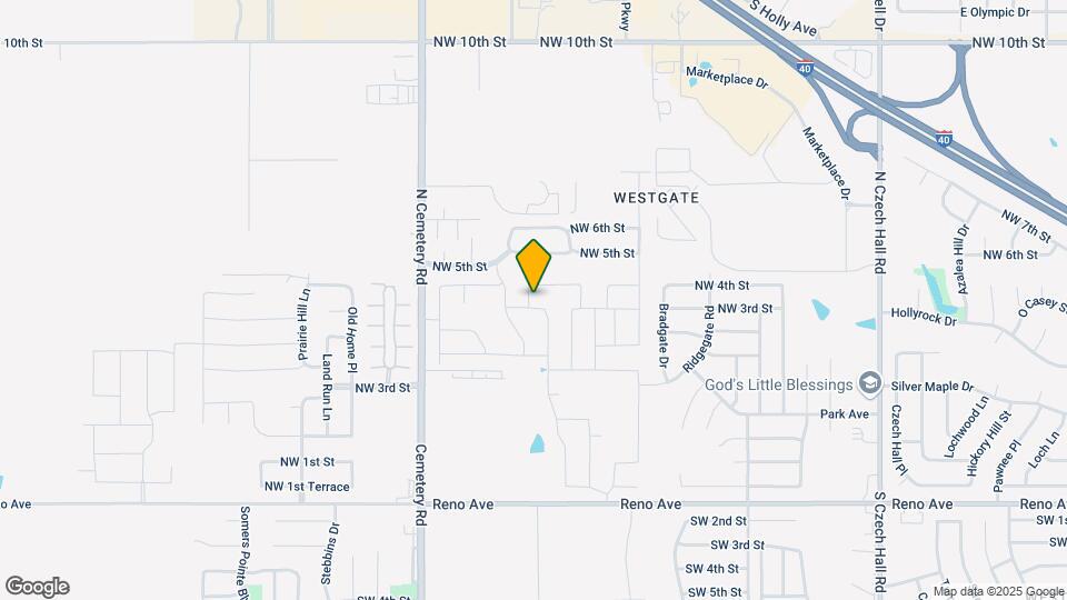 12817 NW 4th St Map and Location Details