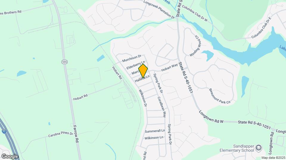 521 Halleck Ln Mapa y Detalles de la Ubicación