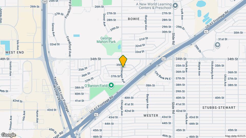 5416 36th St Map and Location Details