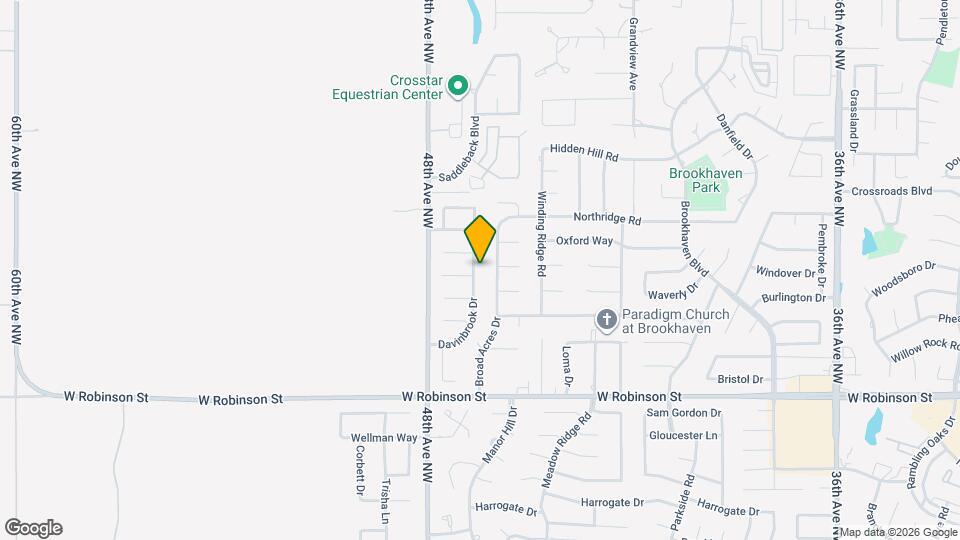 1525 Davinbrook Dr Map and Location Details