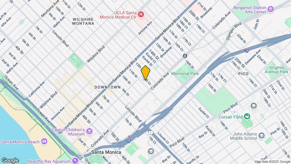 1527 11th St Map and Location Details