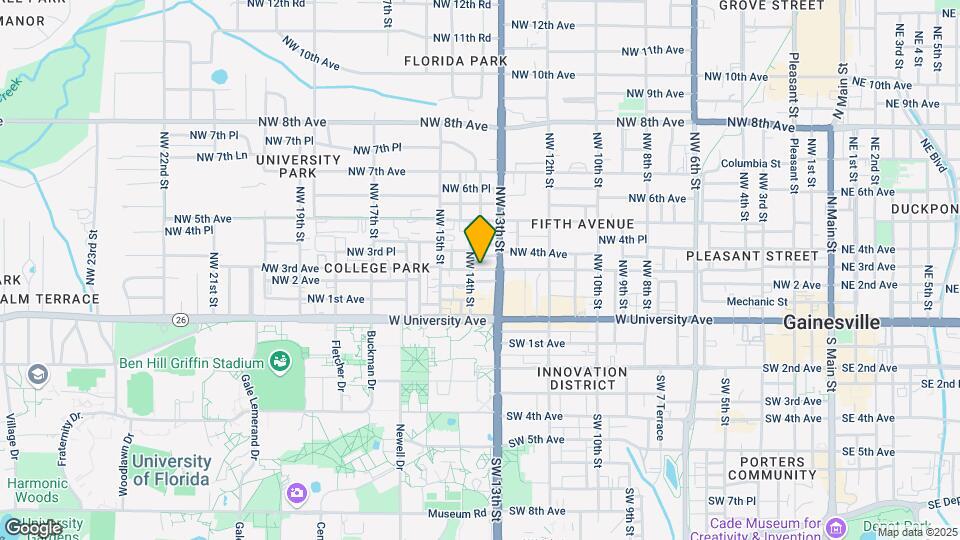 1325 NW 3rd Ave Map and Location Details