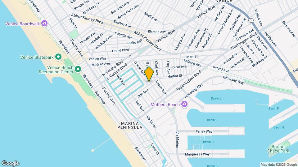 2611 Ocean Ave Map and Location Details