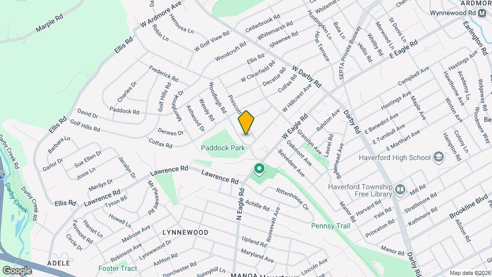2515 Woodleigh Rd Map and Location Details