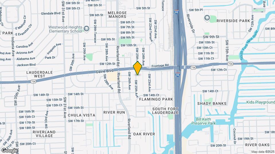 1292 SW 25th Ave Map and Location Details